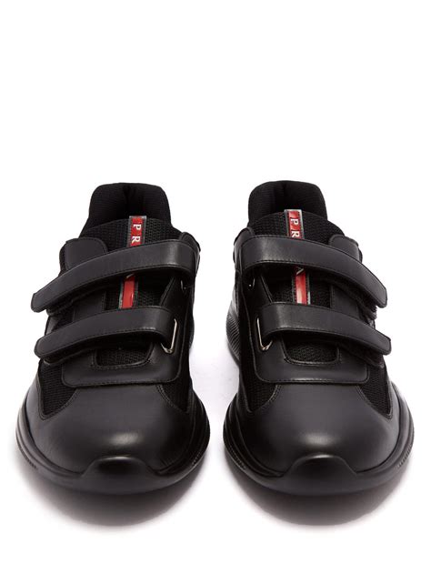 prada mens velcro shoes|prada men's shoes outlet.